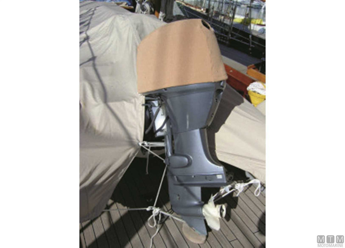 Fendboard S burgundy engine cover - original photo Motomarine Srl