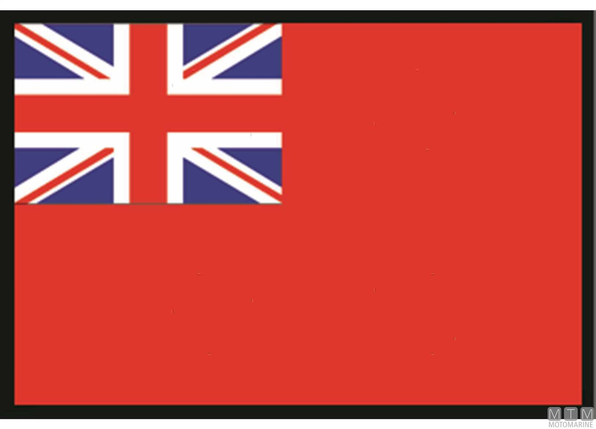 Great Britain flag 30x45 cm - original photo Motomarine Srl