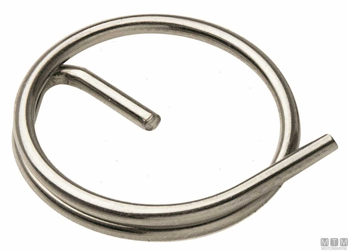 Stainless steel cotter ring Ø15 mm - original photo Motomarine Srl