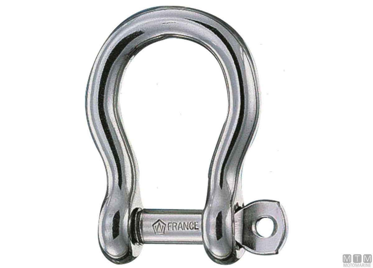 Wichard omega shackle Ø4 mm stainless steel 316 - original photo Motomarine Srl