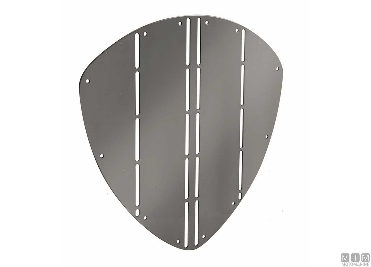Triangular shapeable bow fender, stainless steel - original photo Motomarine Srl