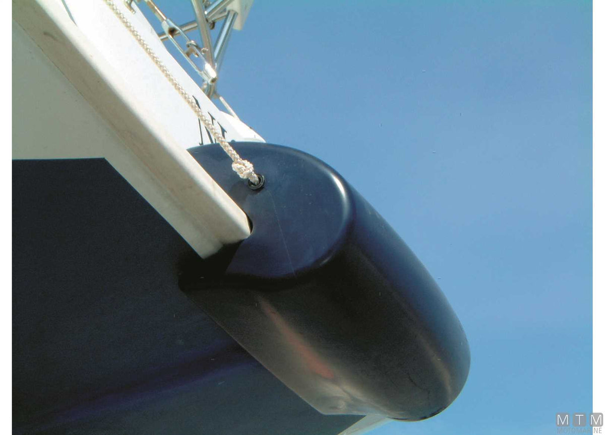 Safe stern fender white 60x32 cm - original photo Motomarine Srl