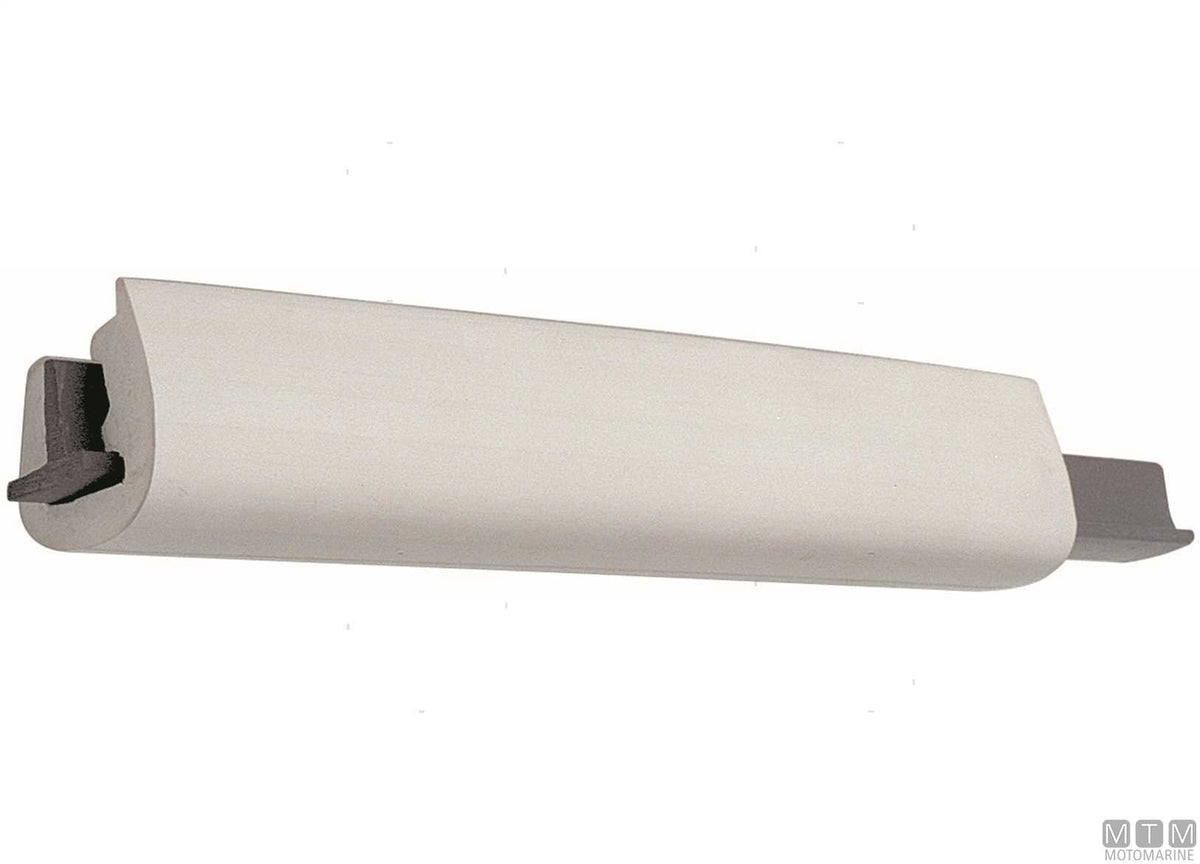 End cap for T18 profiles white - original photo Motomarine Srl
