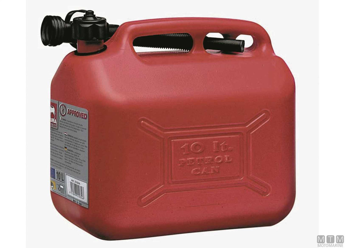 UN-approved fuel canister 20 L - original photo Motomarine Srl