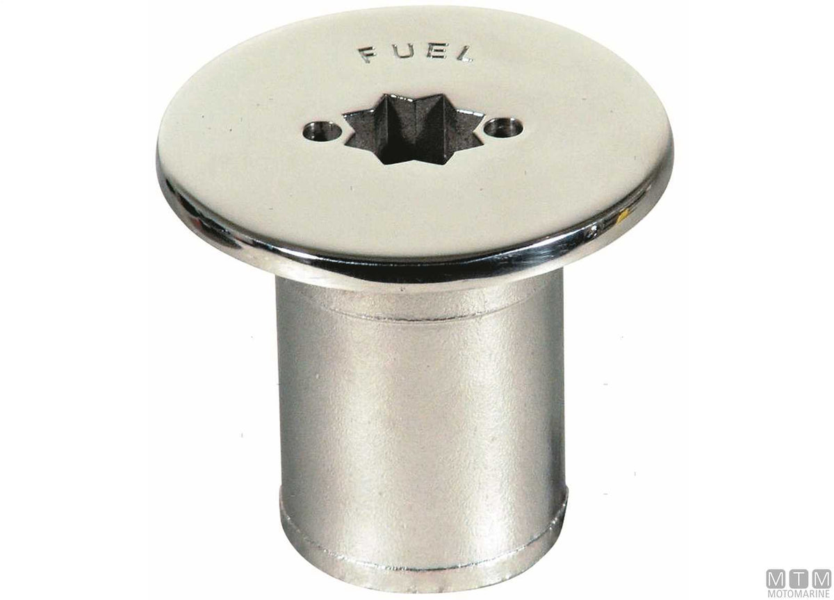 Sail water deck filler Ø38 mm stainless steel - original photo Motomarine Srl