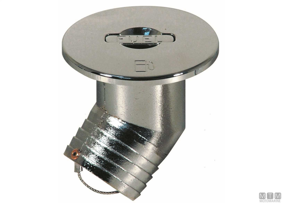 Lift 45 fuel deck filler Ø50 mm stainless steel - original photo Motomarine Srl
