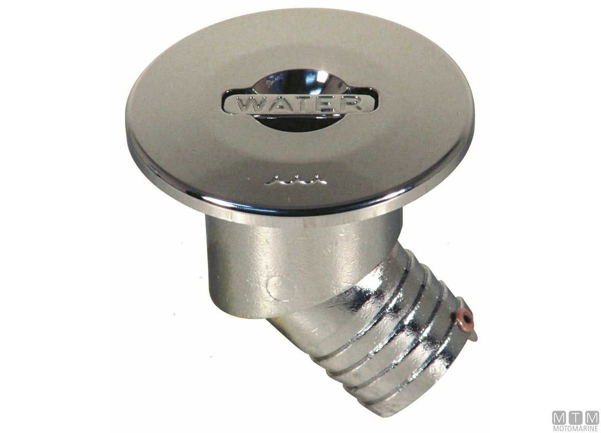 Lift 45 fuel deck filler Ø50 mm stainless steel - original photo Motomarine Srl