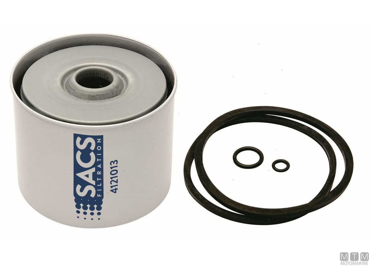 Ø10 mm fittings for SACS 55S filter - original photo Motomarine Srl