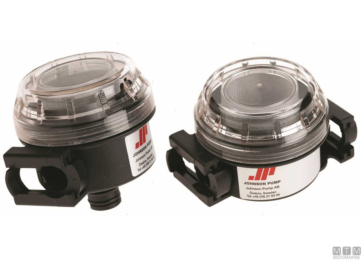Johnson 1 Klick water filter + 3/4" inlet - original photo Motomarine Srl