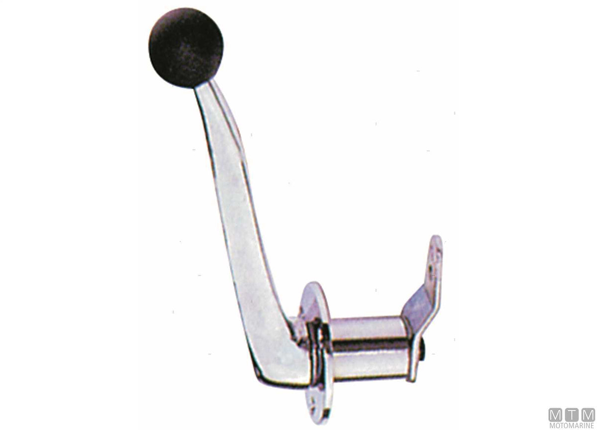 Single-lever single-action control chrome side mount - original photo Motomarine Srl
