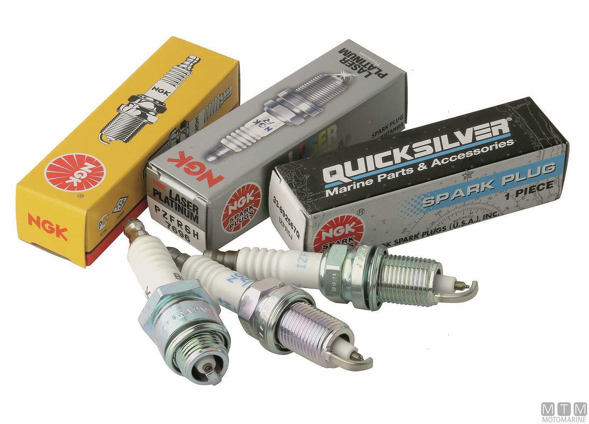 Spark plug PZFR5F-11 - original photo Motomarine Srl