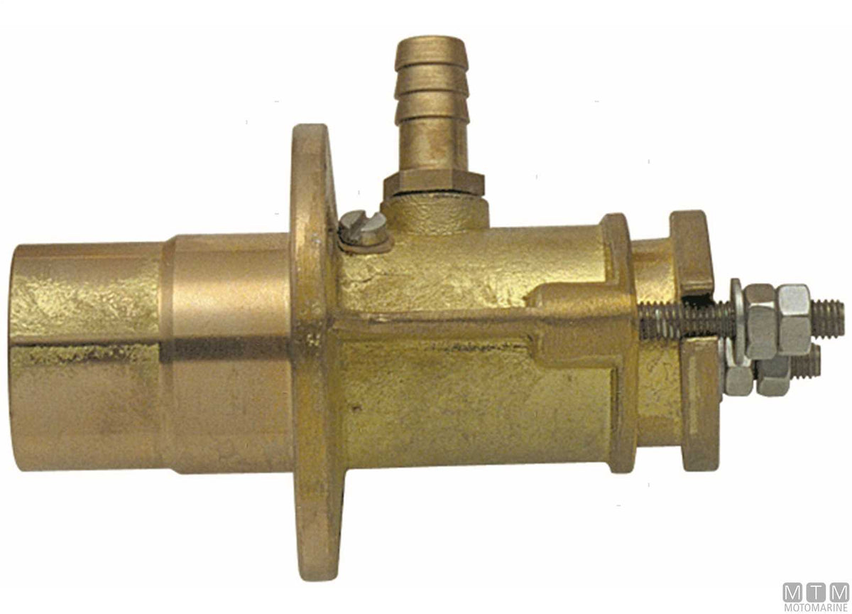 Rigid packing gland head for propeller shaft Ø40 mm - original photo Motomarine Srl