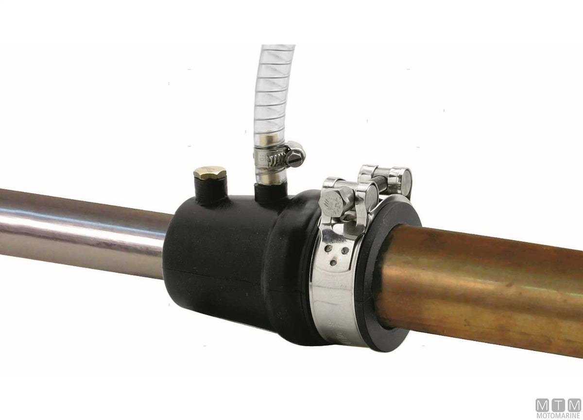 Evolution stuffing box for Ø1"3/4 propeller shaft - original photo Motomarine Srl