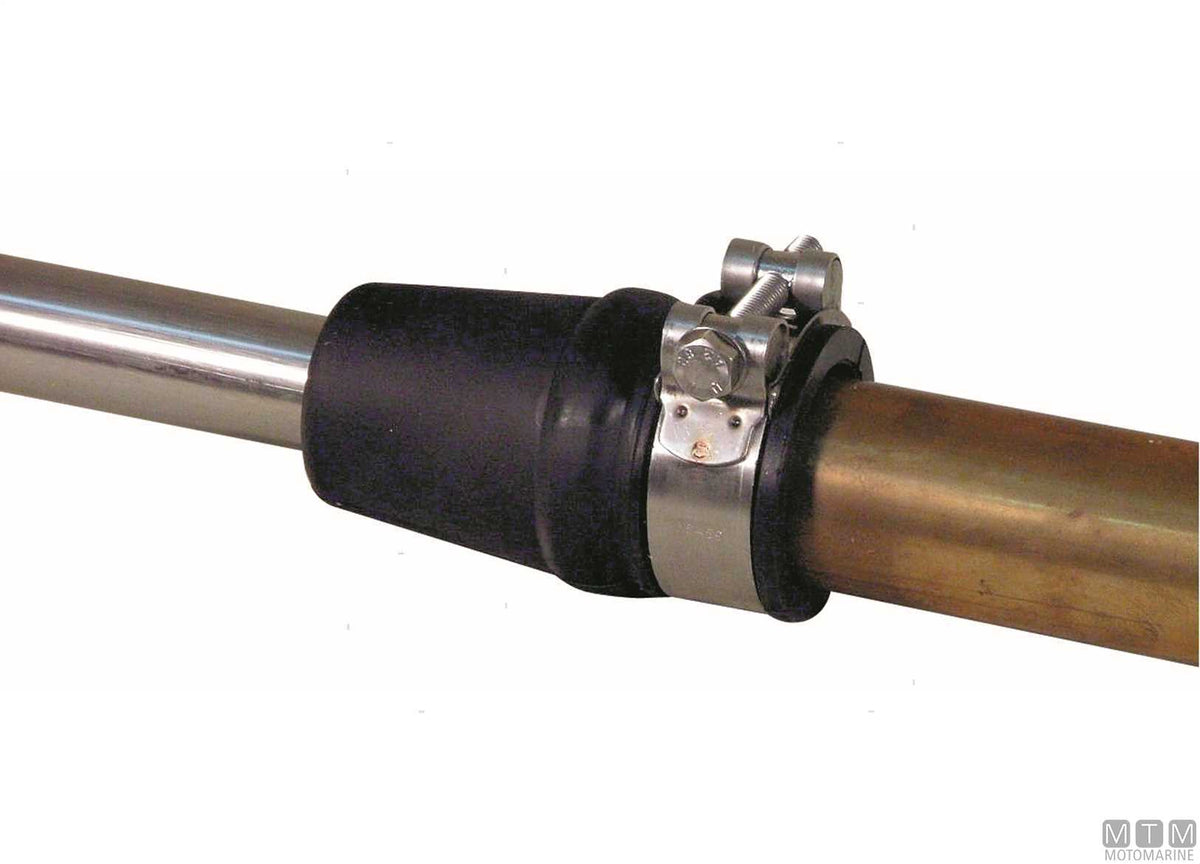 Brass stern tube L 100 cm Ø52/66 mm for propeller shaft Ø45 mm - original photo Motomarine Srl