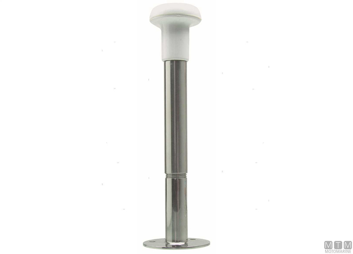 Stainless steel antenna base H 107 mm - original photo Motomarine Srl