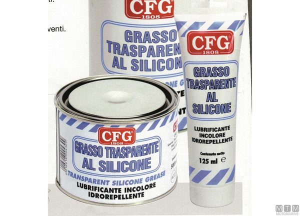 Grasa de silicona CFG en tubo, 125 ml