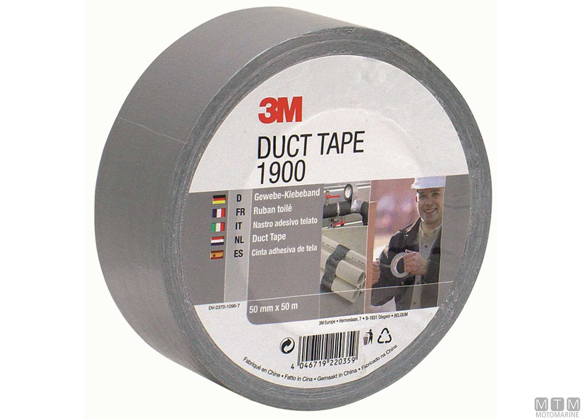3M 1900 duct tape H50 mm L50 m - original photo Motomarine Srl