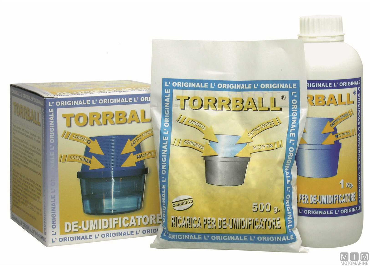 Euromeci Torr-Ball dehumidifier - original photo Motomarine Srl