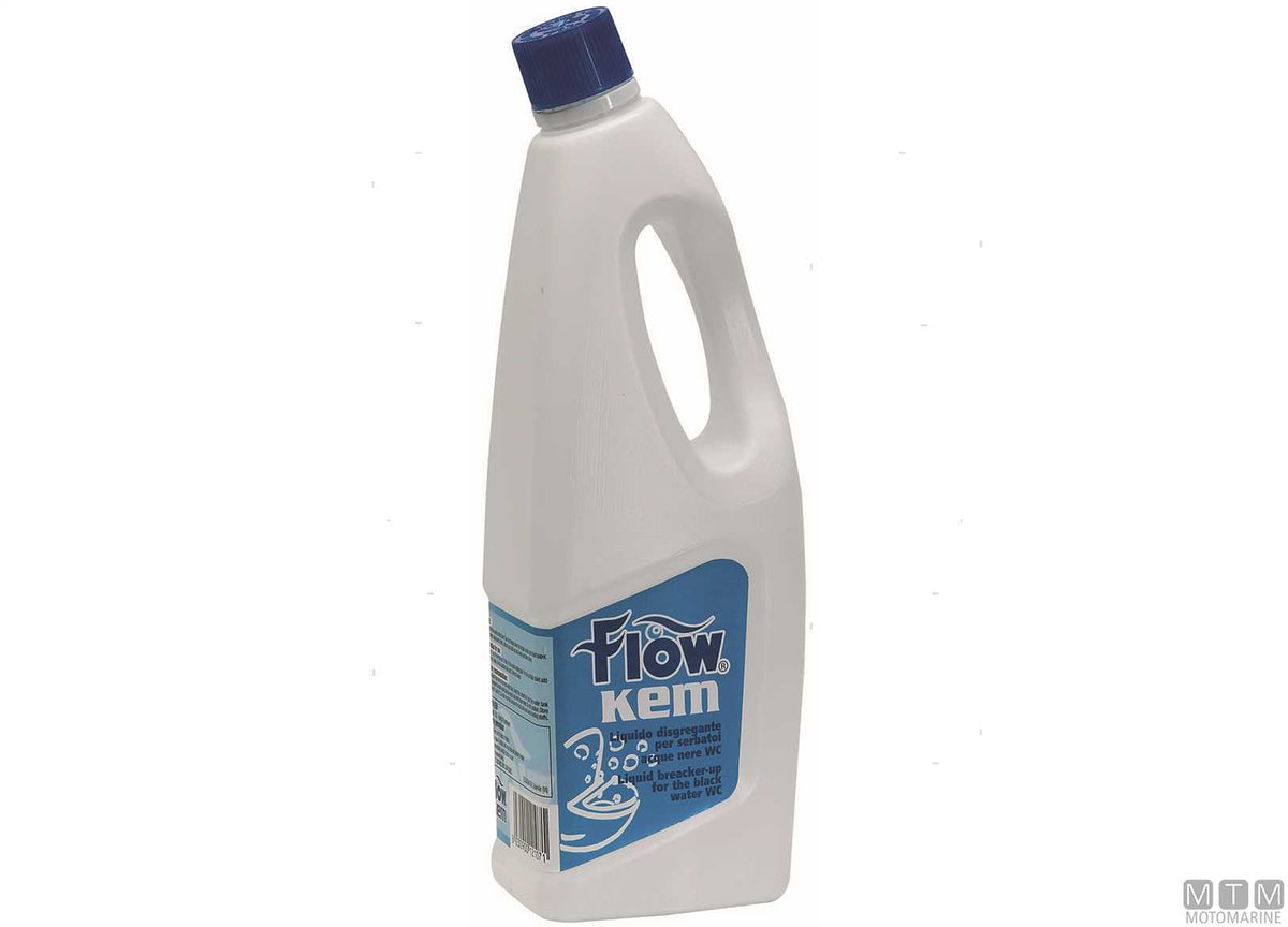 Flow Kem toilet fluid 2 l - original photo Motomarine Srl