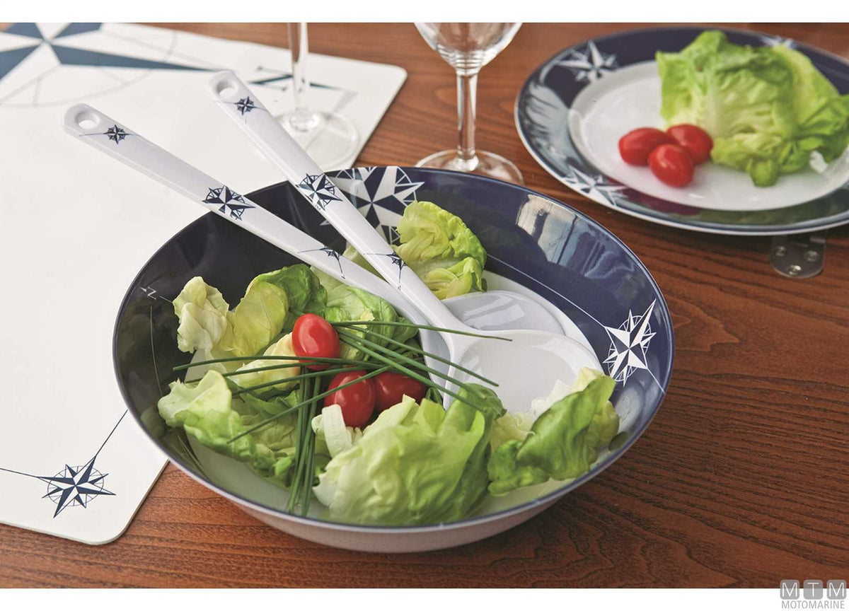 MB Northwind salad bowl with servers - original photo Motomarine Srl