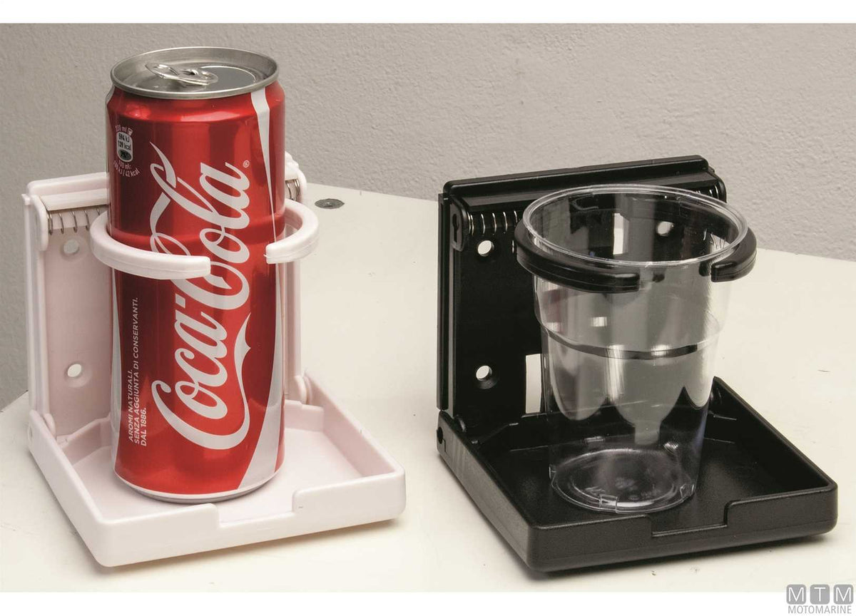 Foldable can holder black - original photo Motomarine Srl