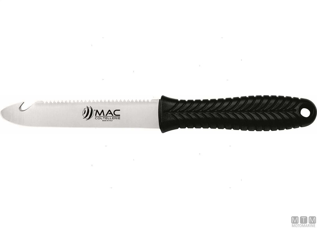 MAC 309-Y filleting/scaling knife yellow, 12 cm blade - original photo Motomarine Srl