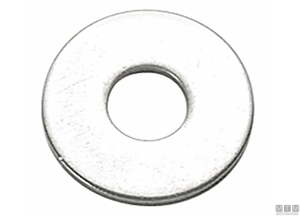 Flat washers 3x hole DIN 9021 stainless steel A2 10x30 mm, 50 pcs - original photo Motomarine Srl