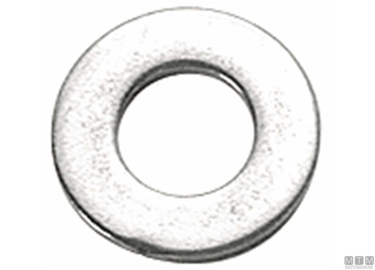 Flat washers DIN125 stainless steel A2 Ø3 mm, 100 pcs - original photo Motomarine Srl