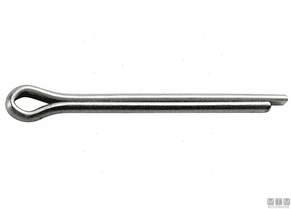 Stainless steel A4 split pins 6x50 mm - 50 pcs - original photo Motomarine Srl