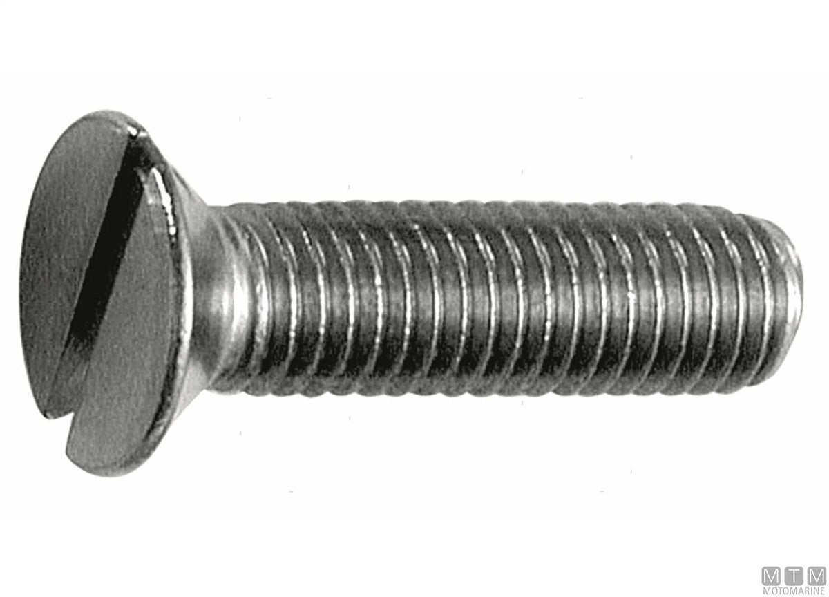 DIN963 A4 stainless flat countersunk head screws M3x20 100 pcs - original photo Motomarine Srl