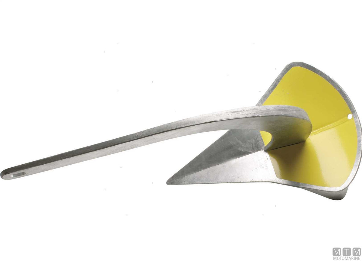 Spade S60 anchor, 9.5 kg, hot-dip galvanized steel - original photo Motomarine Srl