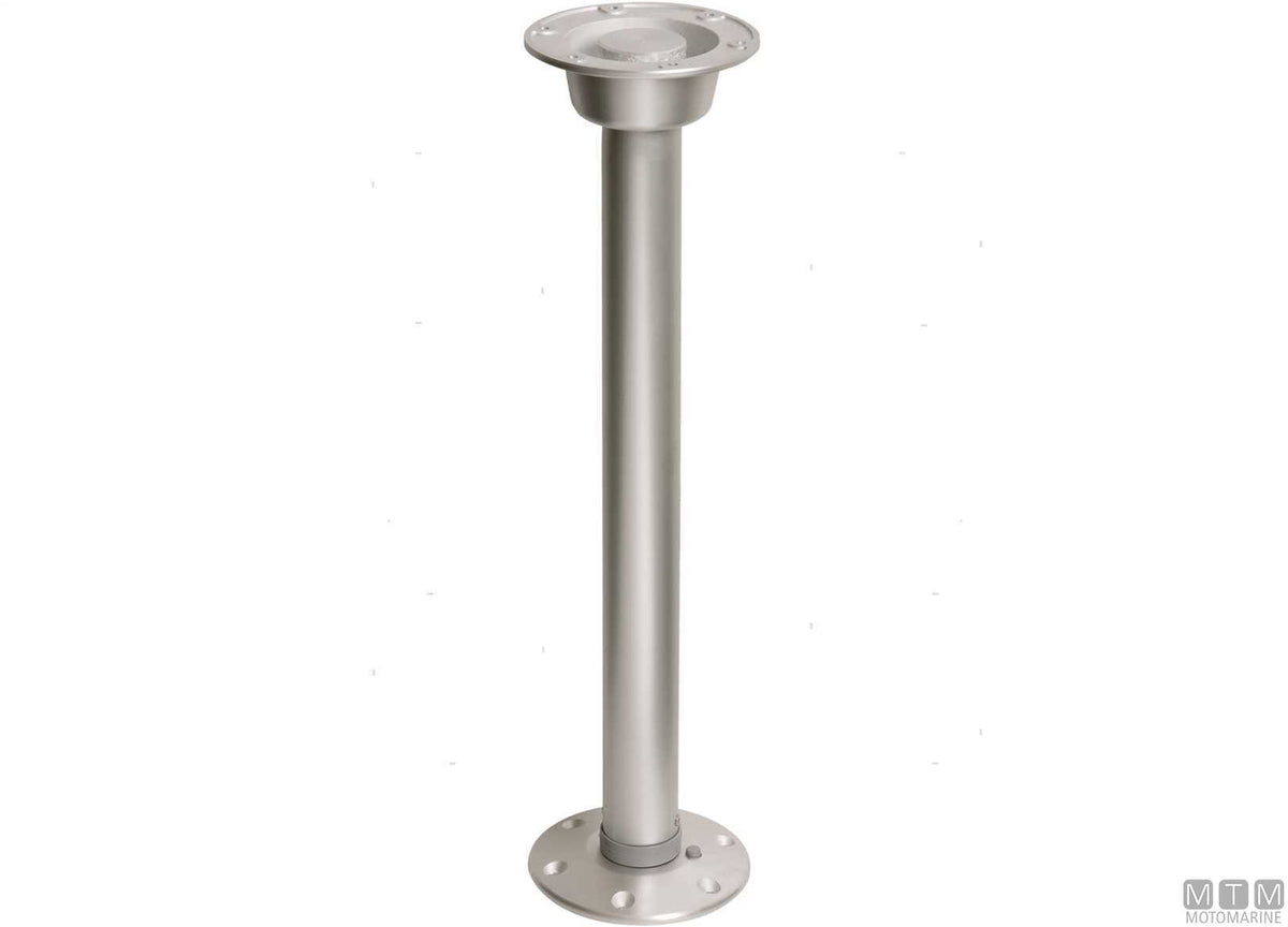 Twist Lock table support H68 cm in aluminium - original photo Motomarine Srl