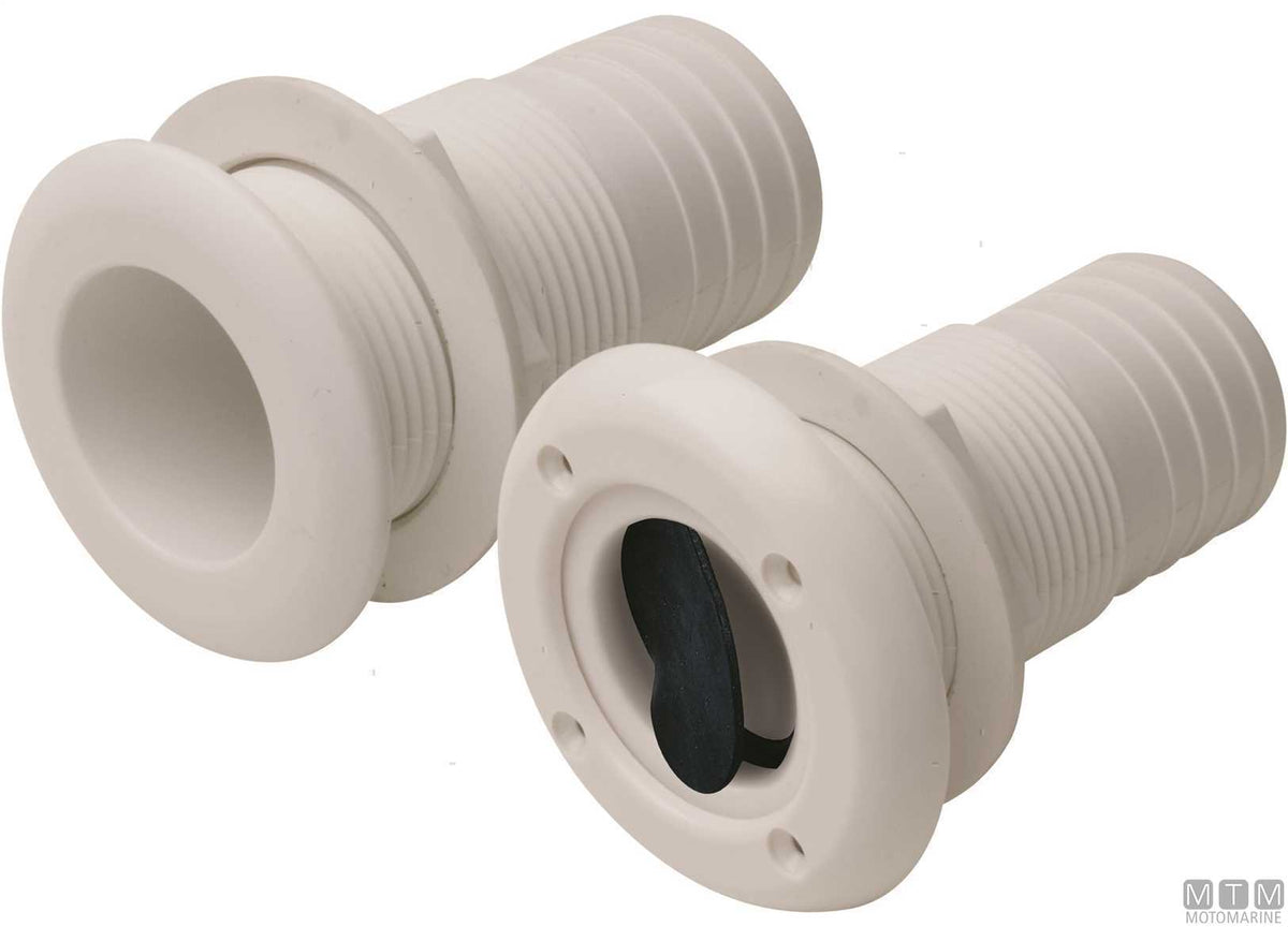 Large scupper hose tail Ø40 mm - original photo Motomarine Srl