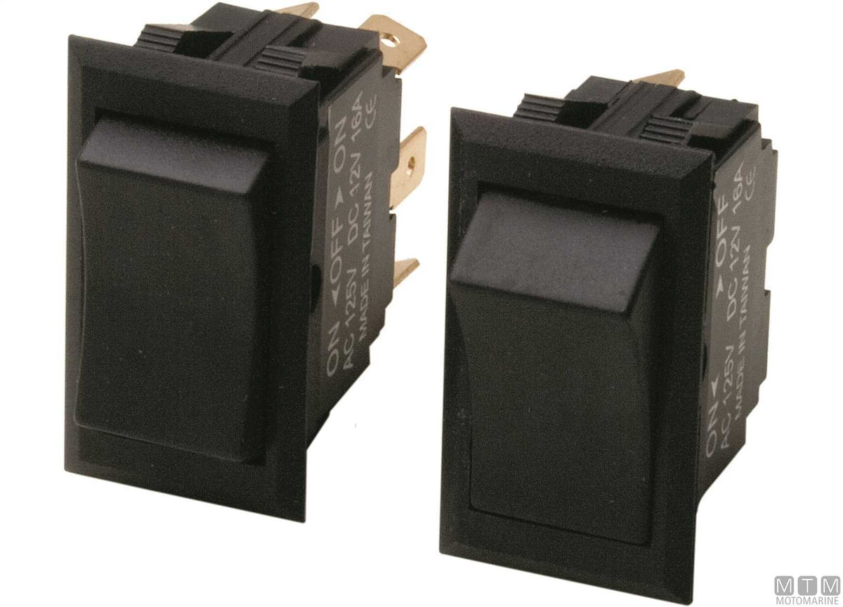 Cole rocker switch ON-OFF-ON 16 A 6 terminals - original photo Motomarine Srl