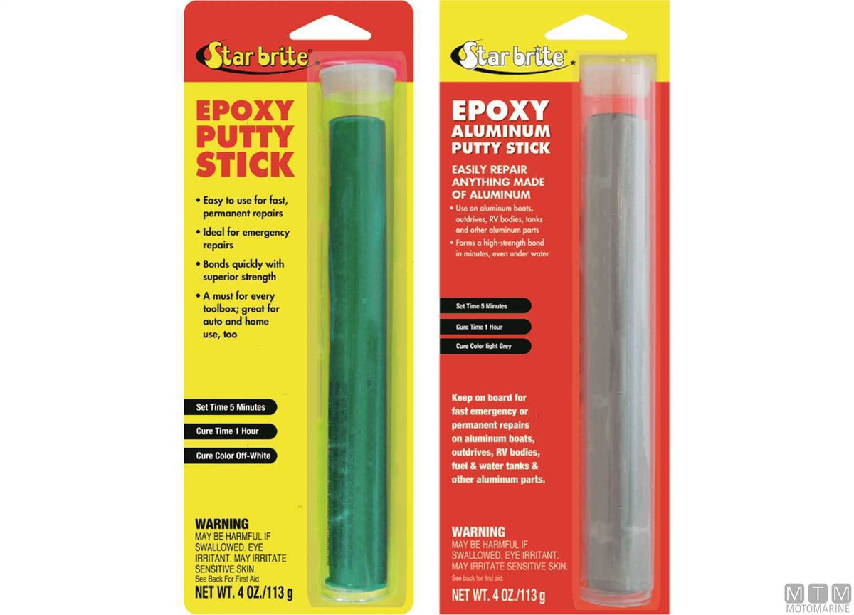 Star Brite Epoxy Putty Sticks Aluminum repair kit - original photo Motomarine Srl