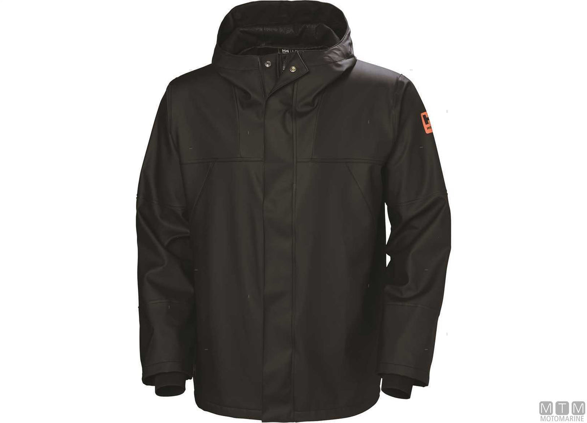 H/H Storm Rain 299 orange waxed jacket XS - original photo Motomarine Srl