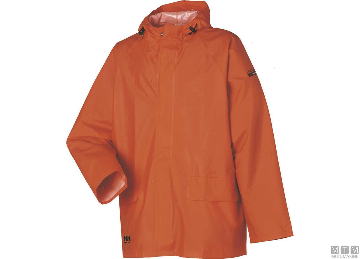 H/H WW Mandal 310 rain jacket yellow S - original photo Motomarine Srl