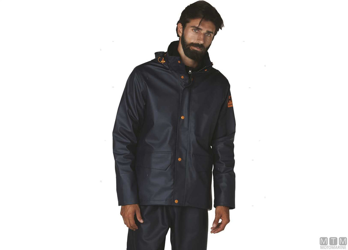 H/H WW Gale Rain 290 rain jacket orange XL - original photo Motomarine Srl