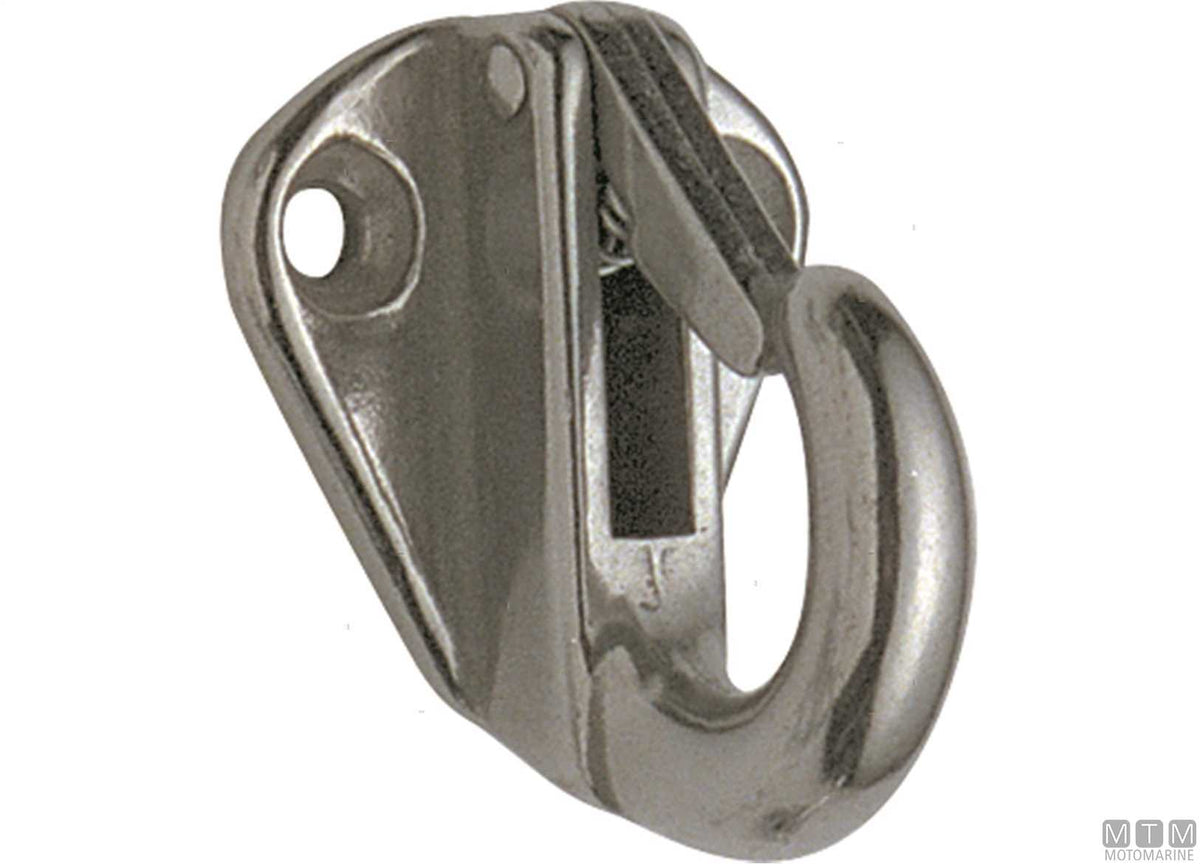 Snap hook 32x42 mm stainless steel 316 - original photo Motomarine Srl