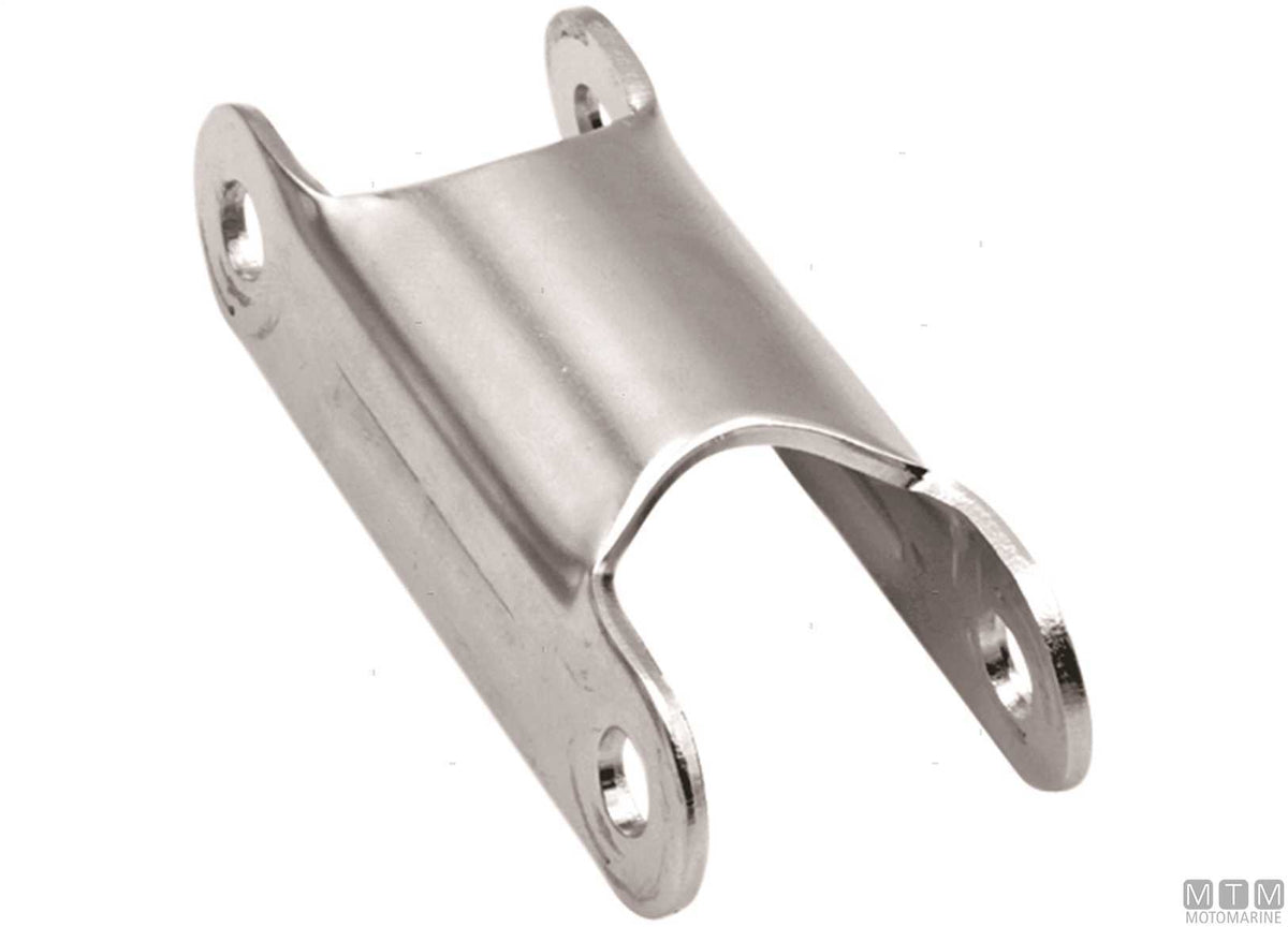 Ladder swivel for Ø25 mm tube, stainless steel - original photo Motomarine Srl