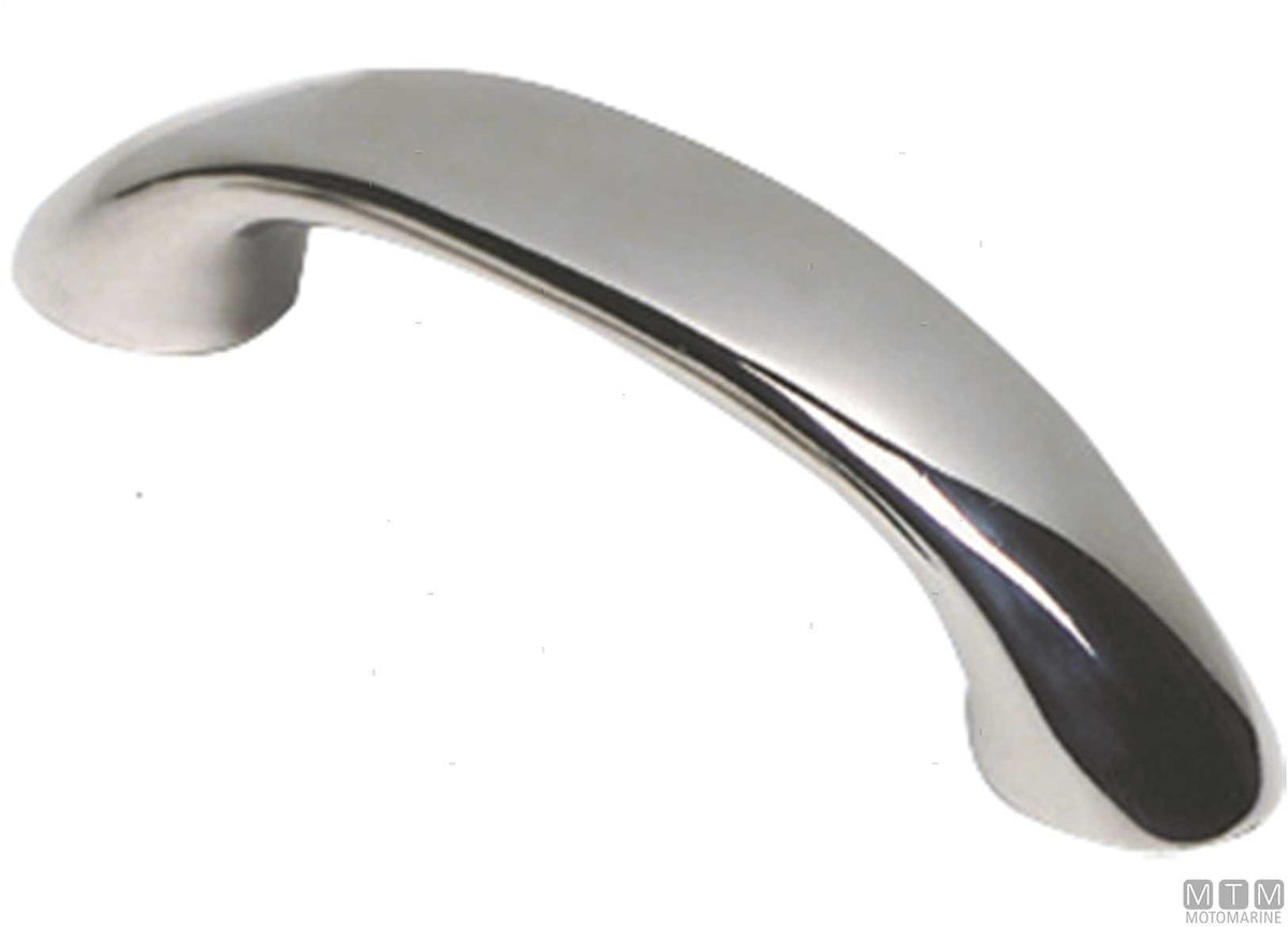 Handle 170 mm with threaded hole in stainless steel 316 - original photo Motomarine Srl