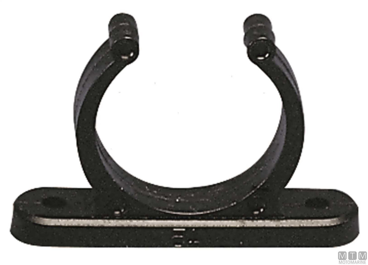 Standard fastening clip Ø35 mm black - original photo Motomarine Srl