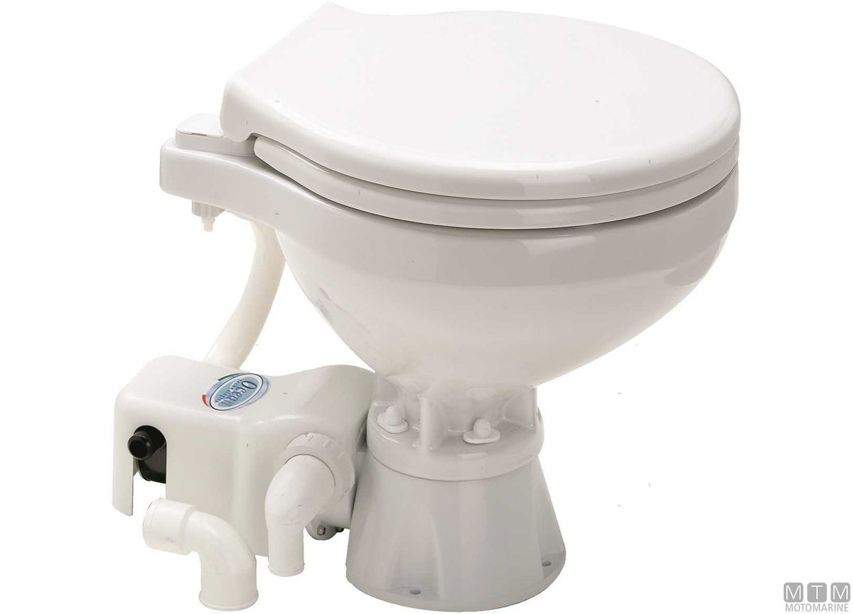 Ocean Compact ABS toilet seat 315x335 mm - original photo Motomarine Srl