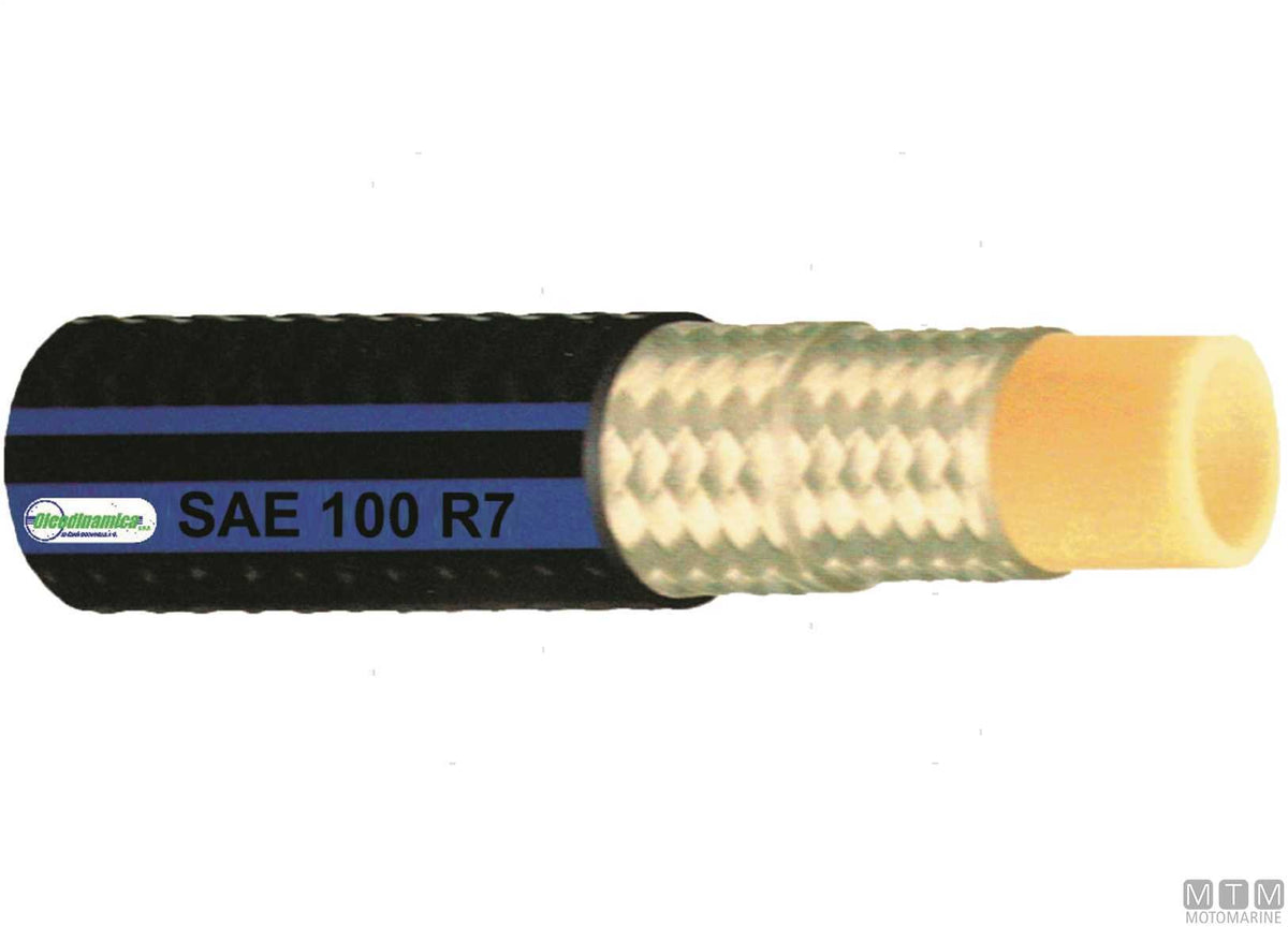 Flexible hose SAE 100 R7 Ø9.7 mm 20 m - original photo Motomarine Srl