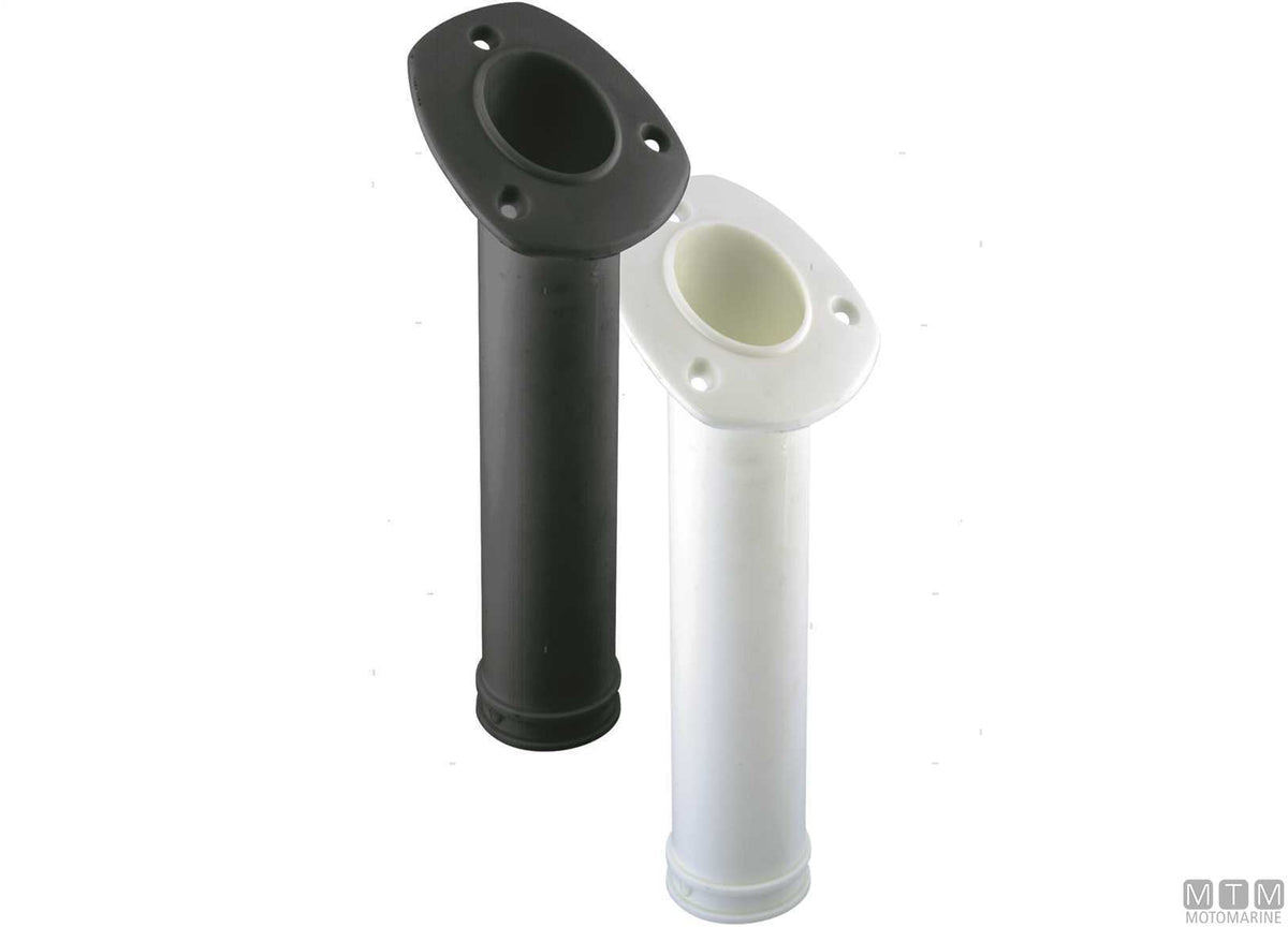 Rod holder cap Ø40 mm, black - original photo Motomarine Srl