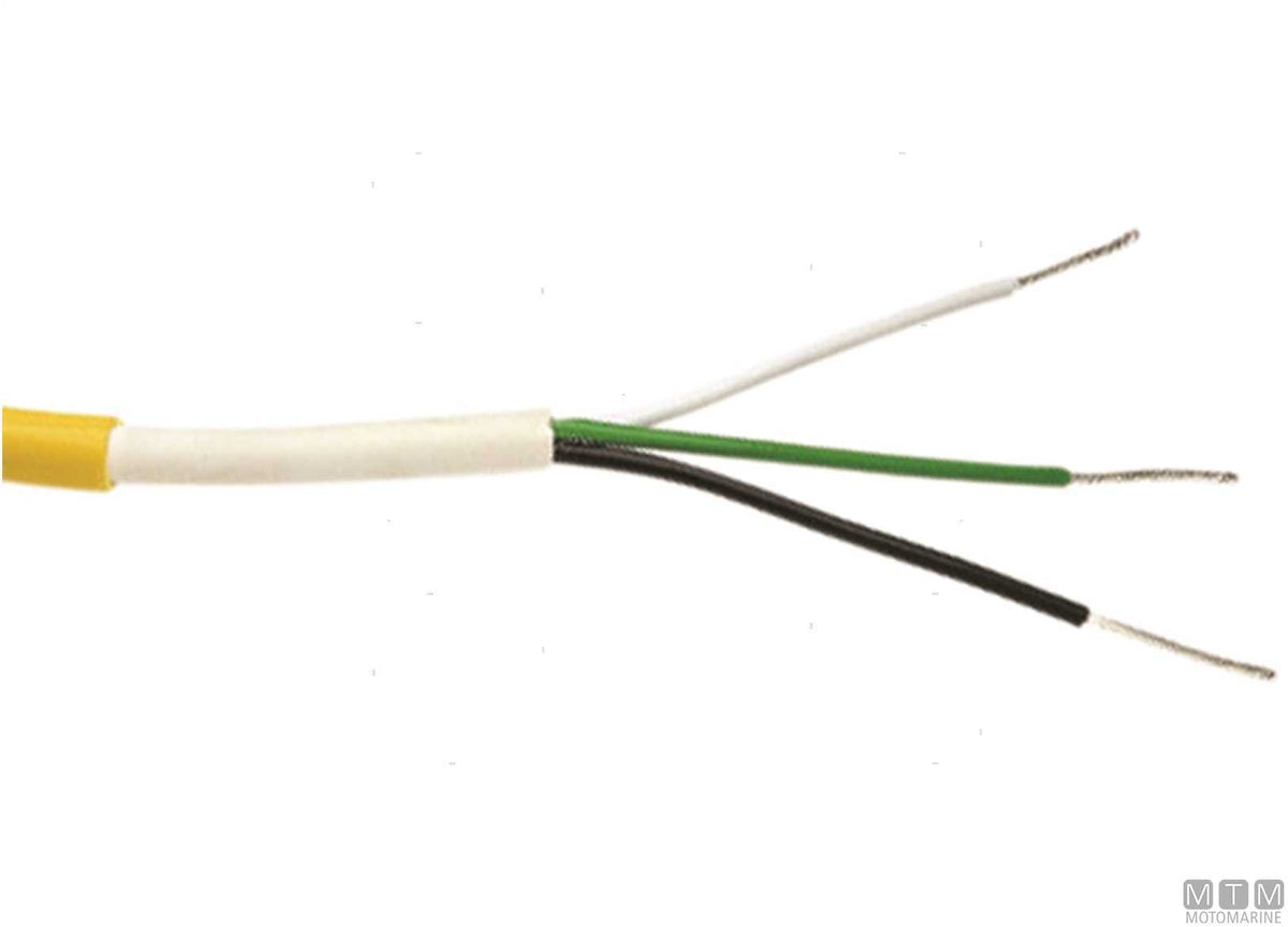 Shore power electrical cable 3x4 mm 32 A, 50 m - original photo Motomarine Srl