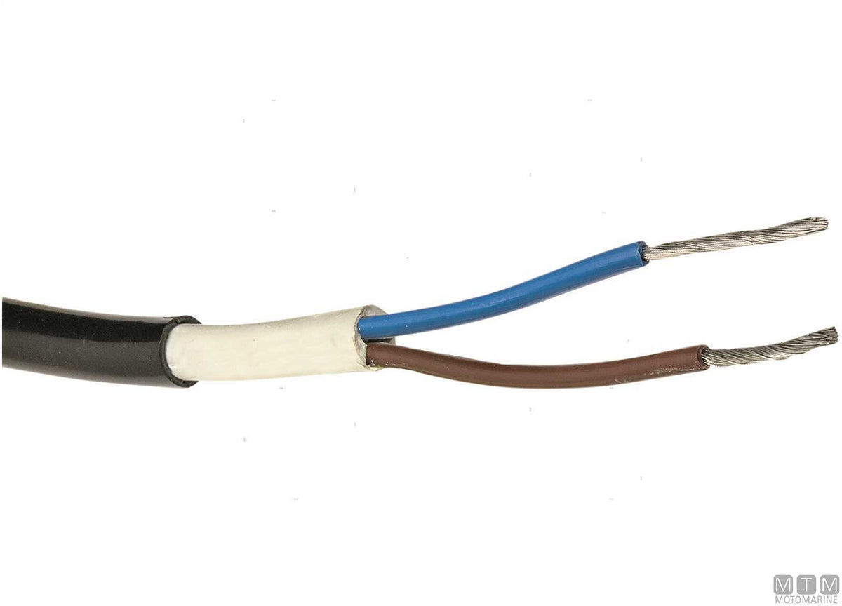 Power electrical cable 3x4 mm, 50 m - original photo Motomarine Srl