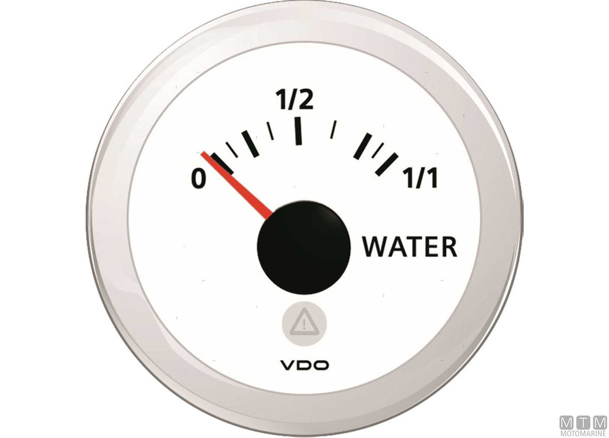 Voltmeter 8-16 V VDO White - original photo Motomarine Srl