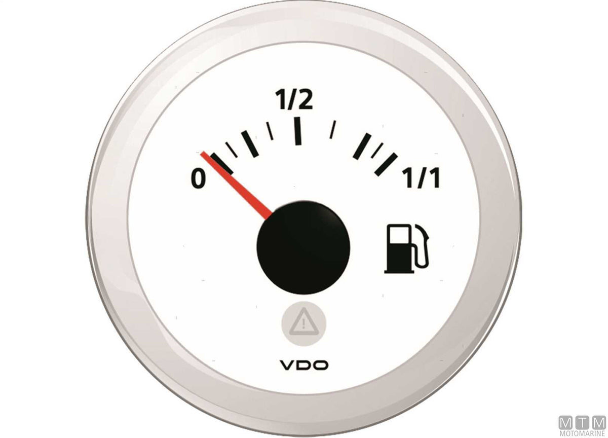 Voltmeter 8-16 V VDO White - original photo Motomarine Srl