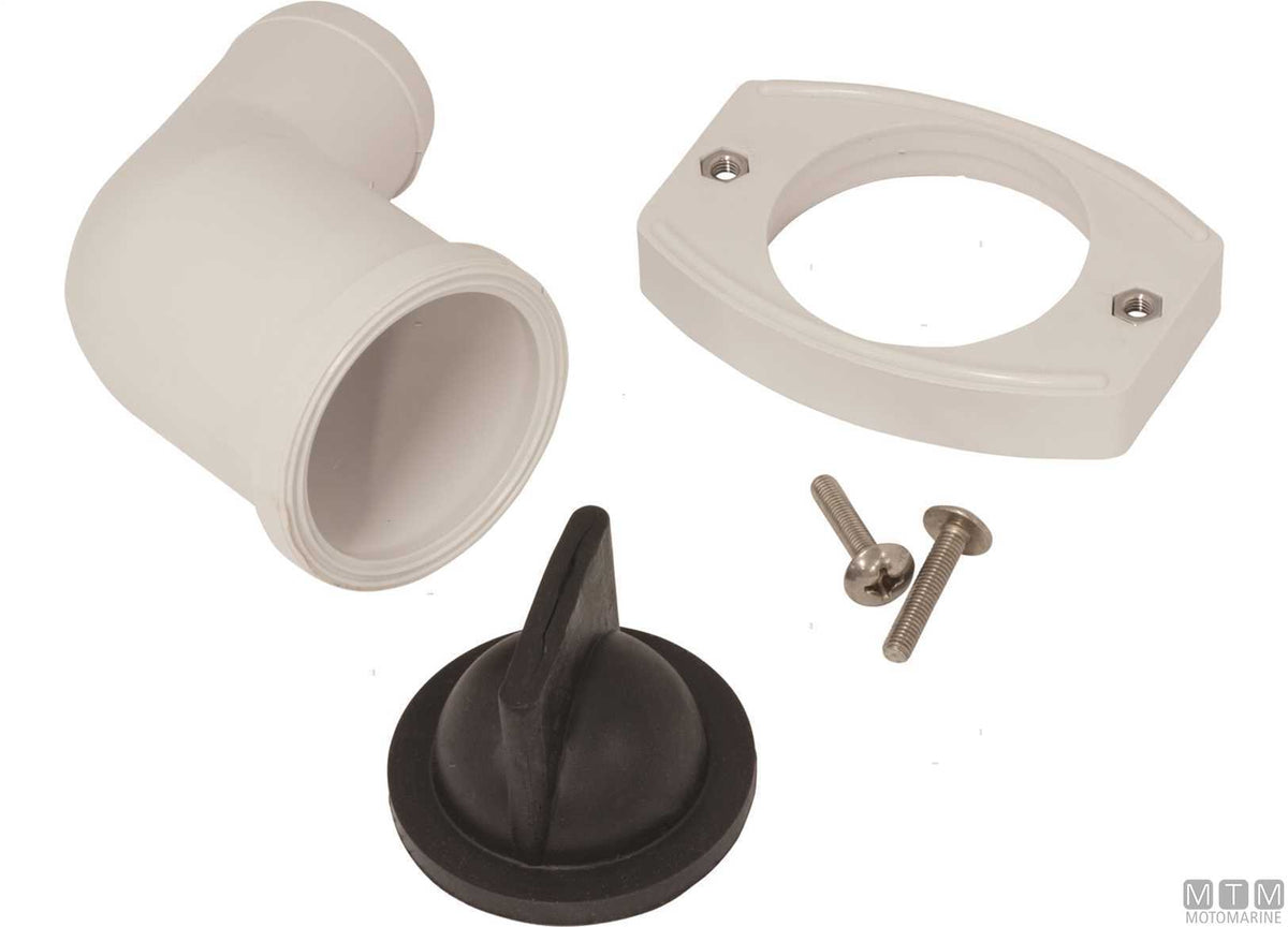 Johnson Silent Electric 12V toilet macerator kit - original photo Motomarine Srl